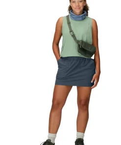 Marmot Womens's Airexchange Upf 40 Skort Thunderhead