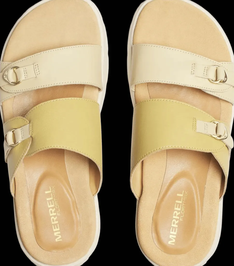 Merrell Women's Fleur Ltr Slide Caramel/almond
