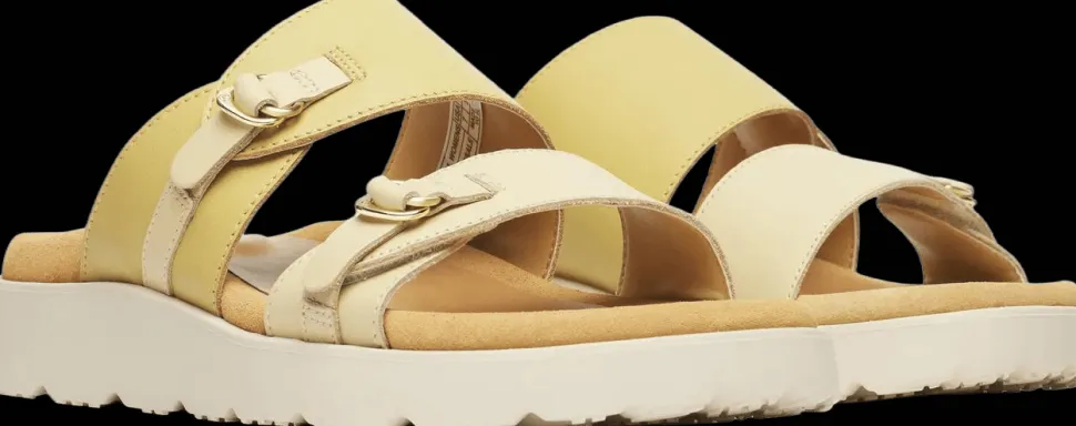 Merrell Women's Fleur Ltr Slide Caramel/almond