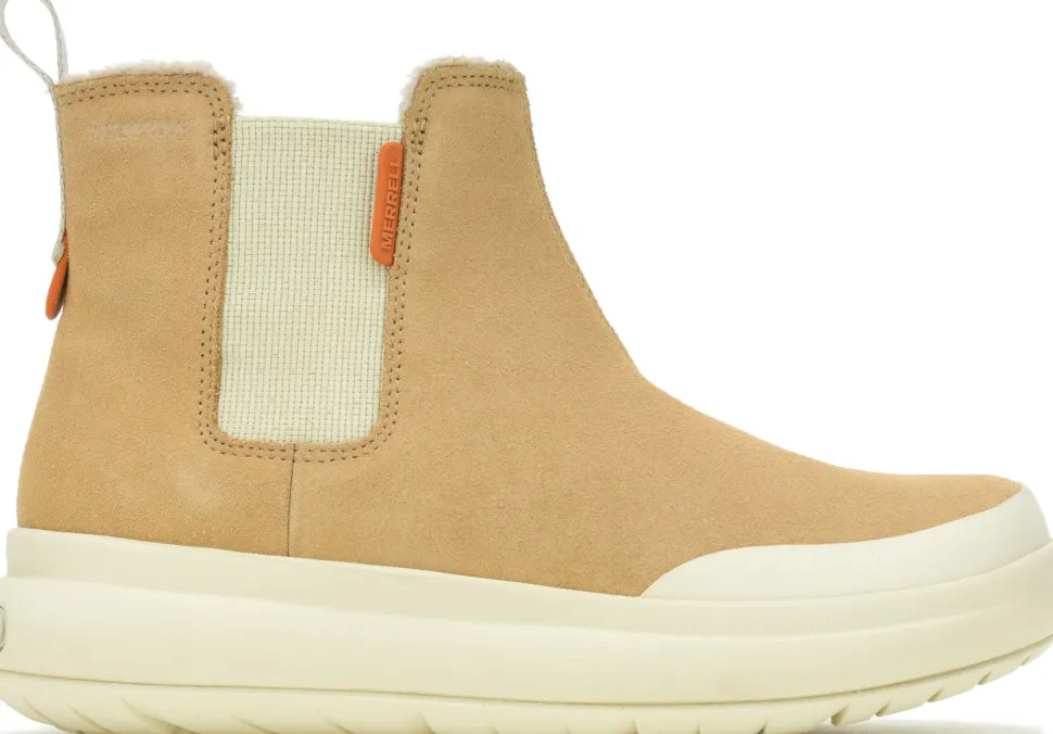 Merrell Women's Marquette Thermo Pull On Waterproof Tan