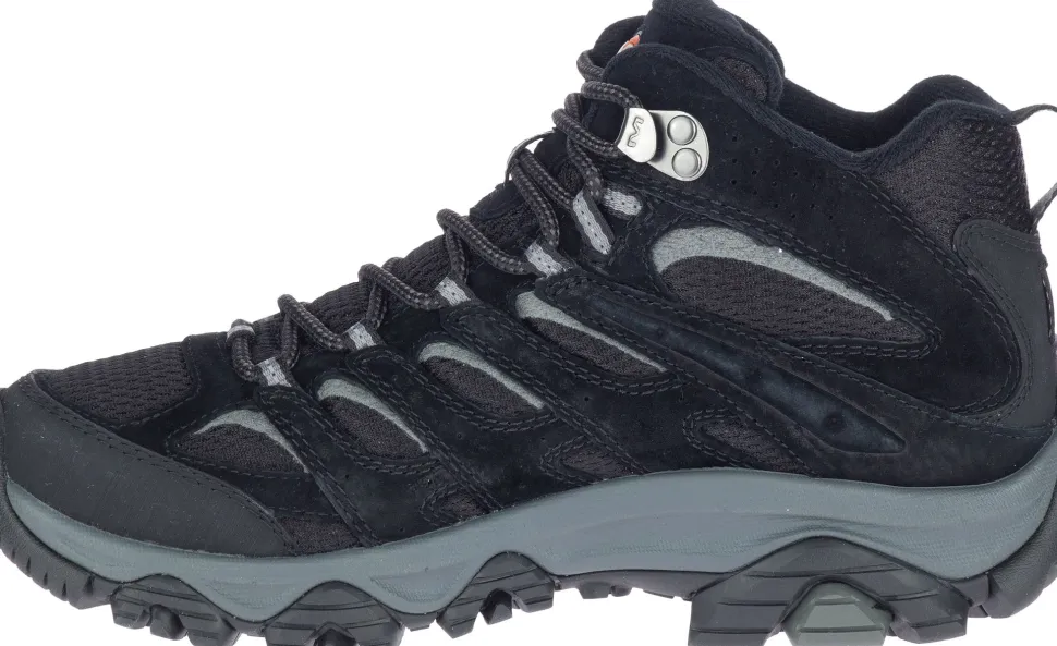 Merrell Women's Moab 3 Mid Gore-Tex Black/Grey
