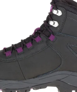Merrell Women's Vego Mid Leather Waterproof Black/Gloxinia