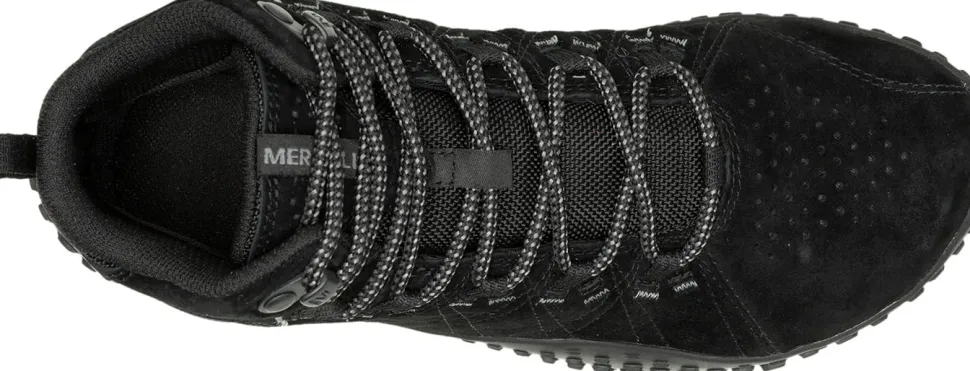 Merrell Women's Wrapt Mid Waterproof Black/black