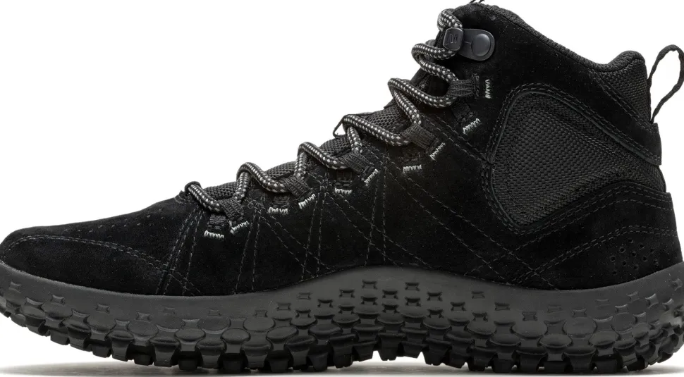 Merrell Women's Wrapt Mid Waterproof Black/black