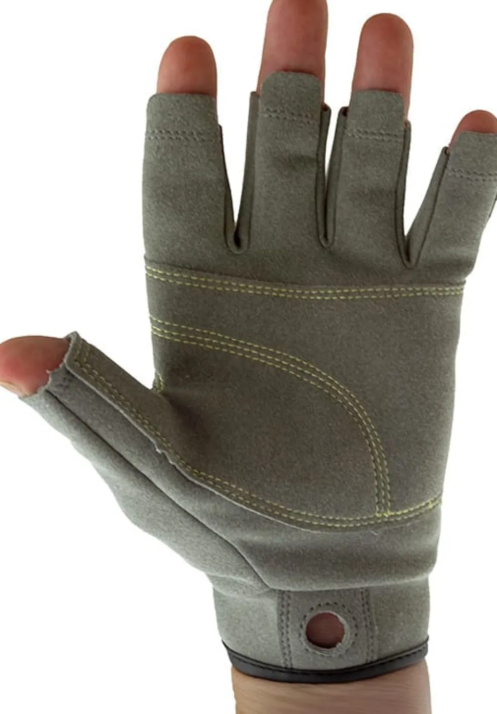 Metolius Climbing Talon Belay Glove 3/4 Gray/olive