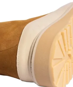 mono Women's Core Cap Suede Cognac Cream