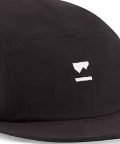 Mons Royale Ridgeline 5 Panel Cap Black