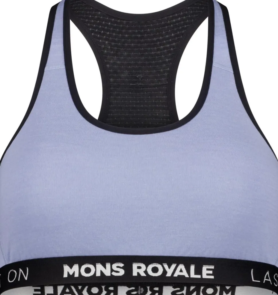 Mons Royale Sierra Sports Bra Skyline/black