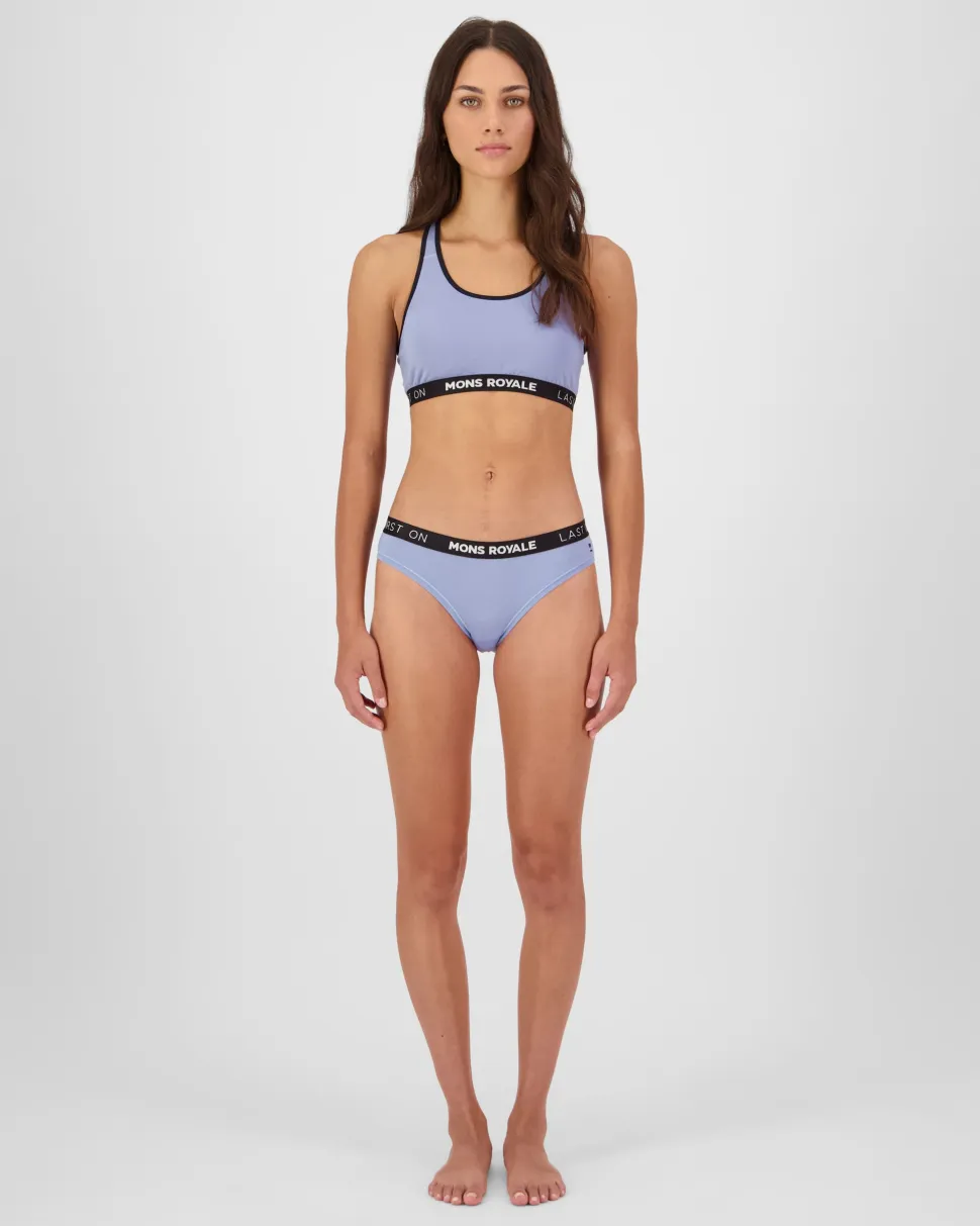 Mons Royale Sierra Sports Bra Skyline/black