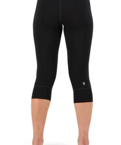 Mons Royale Women's Cascade Merino Flex 200 3/4 Legging Black