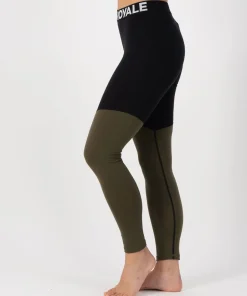 Mons Royale Women's Cascade Merino Flex 200 Legging Dark Olive