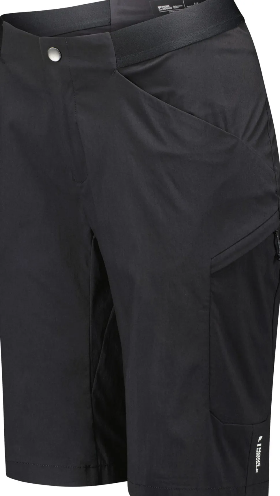 Mons Royale Women's Diversion Merino Trail Shorts Black