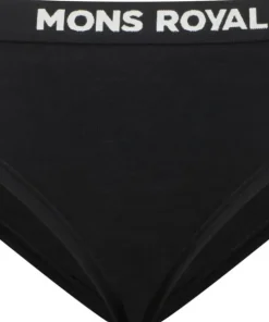 Mons Royale Women's Folo Merino Briefs Black