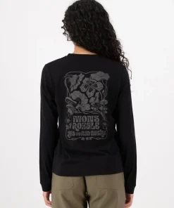 Mons Royale Women's Icon Merino Long Sleeve Black