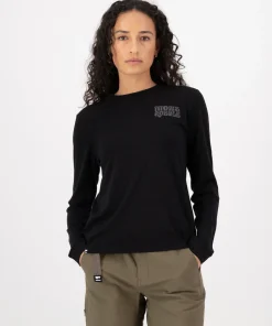 Mons Royale Women's Icon Merino Long Sleeve Black