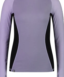 Mons Royale Women's Olympus Long Sleeve Thistle Cloud