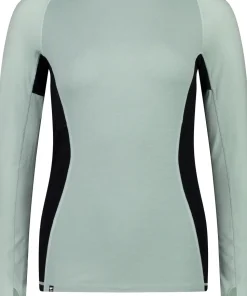 Mons Royale Women's Olympus Longsleeve Glacier/dew/black