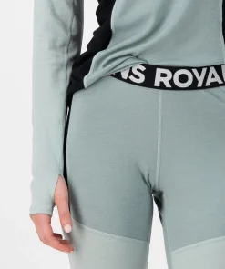 Mons Royale Women's Olympus Longsleeve Glacier/dew/black