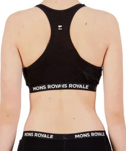 Mons Royale Women's Sierra Sports Bra Black
