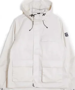 Mountain Works Unisex Utility Hybrid Rain Jacket Ivory