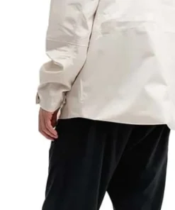 Mountain Works Unisex Utility Hybrid Rain Jacket Ivory