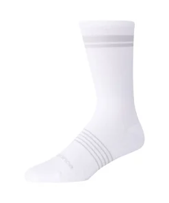 New Balance Pro Run Crew Socks 1 Pair White