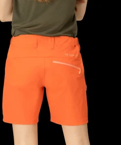 Norrøna Women's Falketind Flex1 Shorts Orange Alert