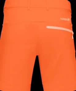 Norrøna Women's Falketind Flex1 Shorts Orange Alert