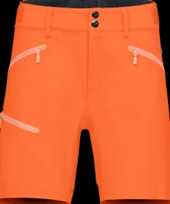 Norrøna Women's Falketind Flex1 Shorts Orange Alert