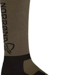 Norrøna Senja Merino Lightweight Socks Long Olive Night