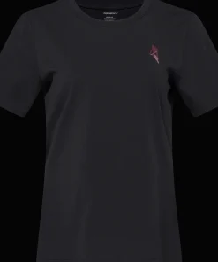 Norrøna Women's /29 Cotton Activity Embroidery T-Shirt Caviar