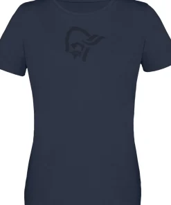 Norrøna Women's /29 Cotton Viking T-shirt Indigo Night/Sky Captain
