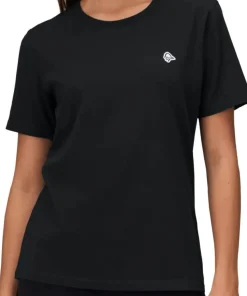 Norrøna Women's /29 Cotton Viking Patch T-shirt Caviar Black