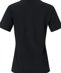 Norrøna Women's /29 Cotton Viking Patch T-shirt Caviar Black