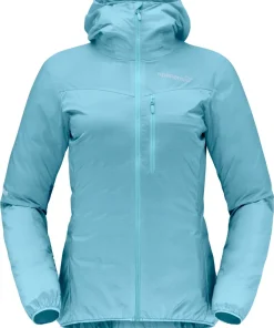Norrøna Women's Falketind aero60 Hood Aqua Haze
