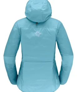 Norrøna Women's Falketind aero60 Hood Aqua Haze