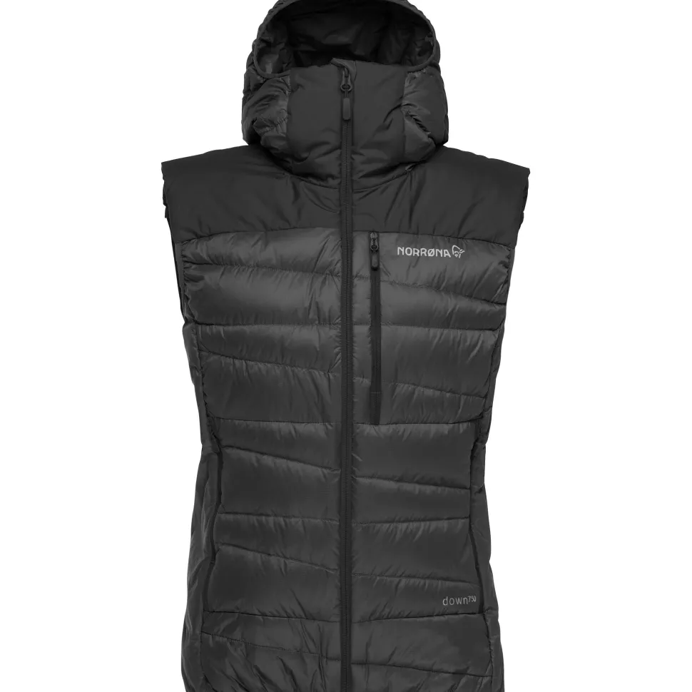 Norrøna Women's Falketind Down750 Vest Caviar