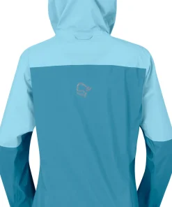 Norrøna Women's Falketind Dri1 Jacket Brittany Blue/aqua Haze