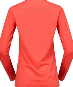 Norrøna Women's Falketind EqualiserUll Long Sleeve Paprika