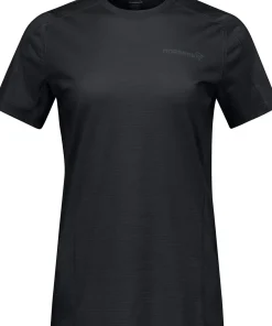 Norrøna Women's Falketind EqualiserUll T-shirt Caviar Black