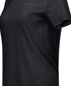 Norrøna Women's Falketind EqualiserUll T-shirt Caviar Black