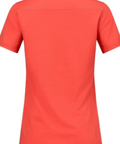 Norrøna Women's Falketind EqualiserUll T-shirt Paprika
