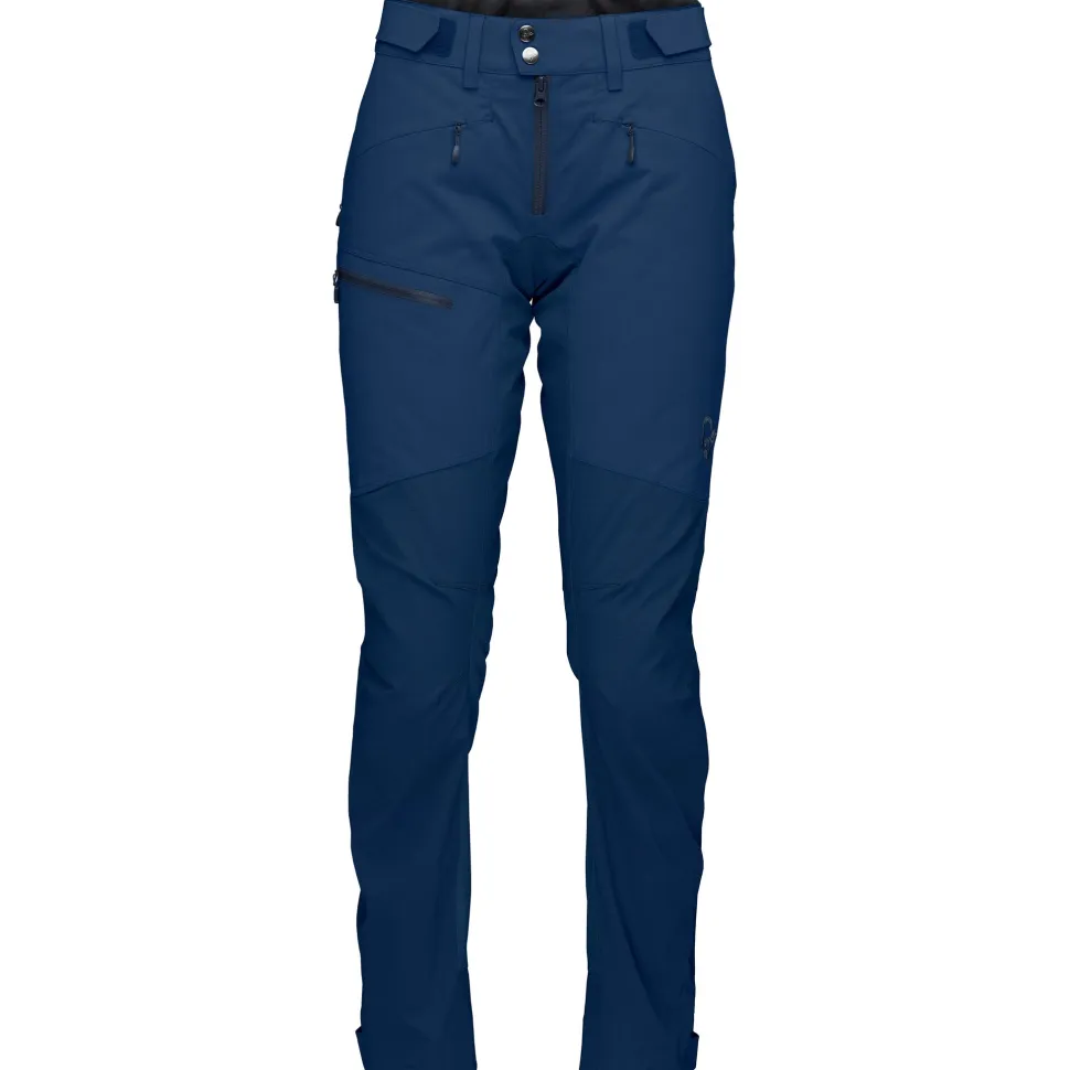 Norrøna Women's Falketind Flex1 Heavy Duty Pants Indigo Night