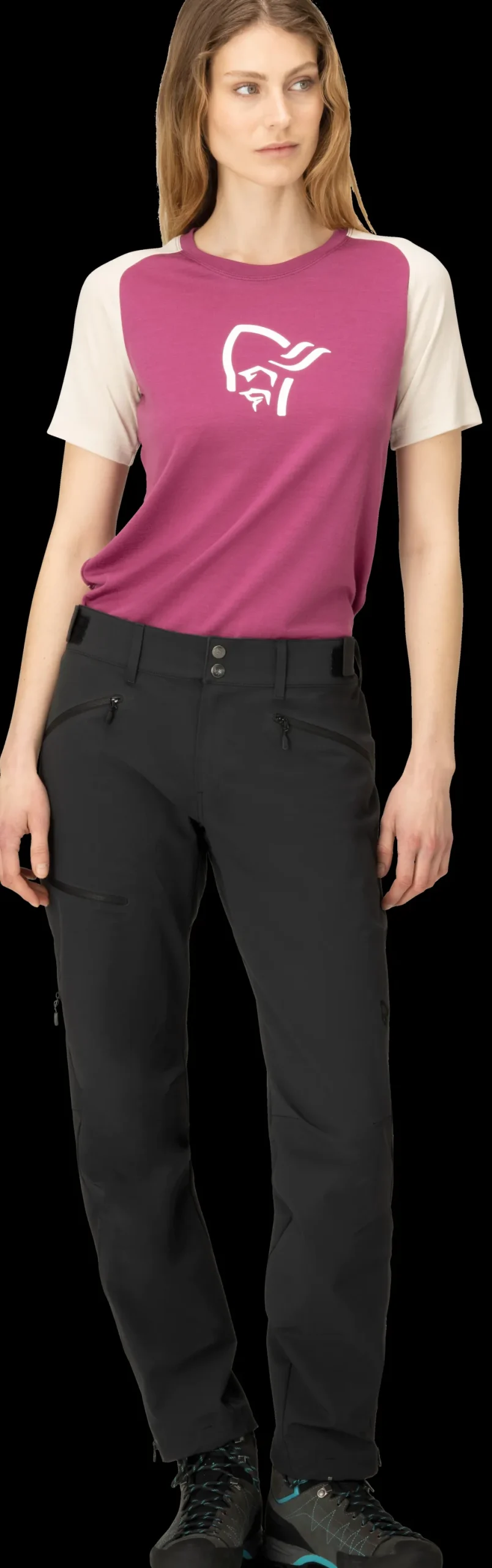 Norrøna Women's Falketind Flex1 Pants Short Caviar