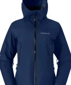 Norrøna Women's Falketind GORE-TEX Jacket Indigo Night Blue