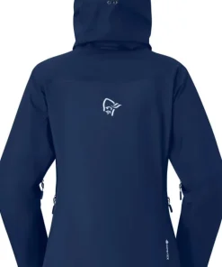 Norrøna Women's Falketind GORE-TEX Jacket Indigo Night Blue