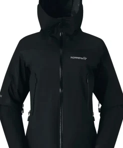 Norrøna Women's Falketind GORE-TEX Jacket Caviar Black