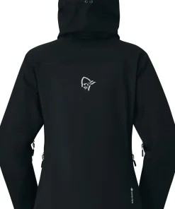 Norrøna Women's Falketind GORE-TEX Jacket Caviar Black
