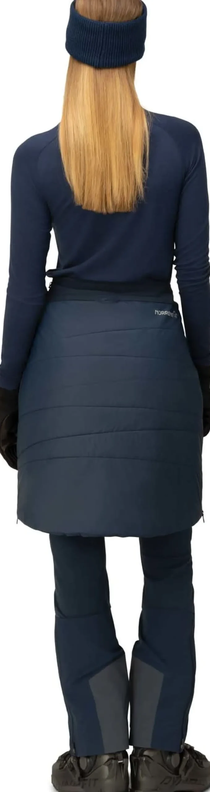 Norrøna Women's Falketind Thermo80 Skirt Indigo Night