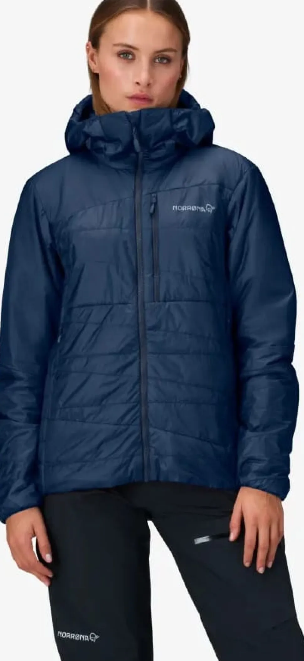 Norrøna Women's Falketind Thermo40 Hood Indigo Night